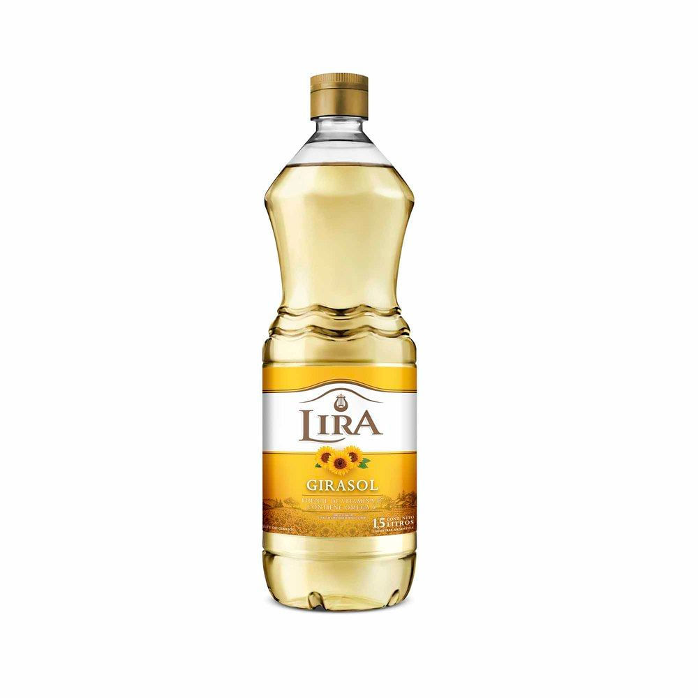 Aceite de girasol Lira 1.5 l.
