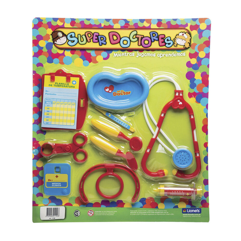 Set super doctores Lionel's