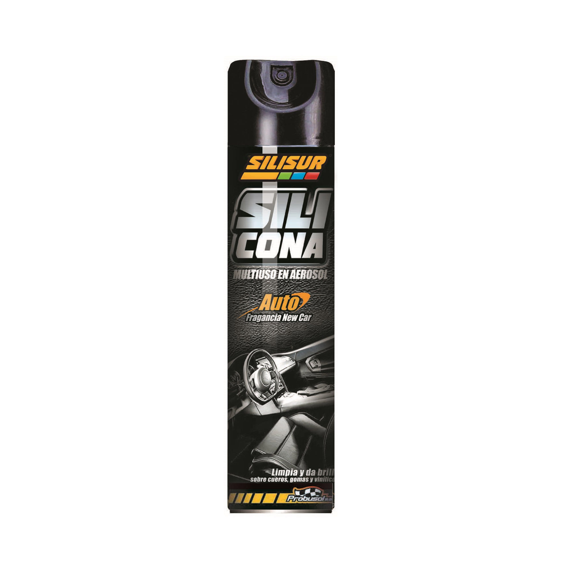 Silisur Abrillantador de silicona Silisur en aerosol auto 260 g.