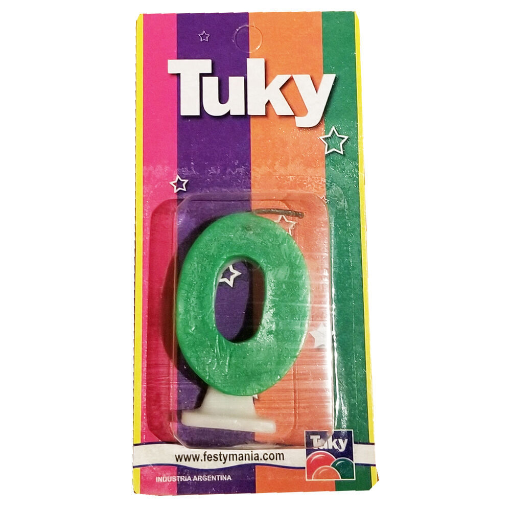 Vela Tuky flúor nº 0 1 u.