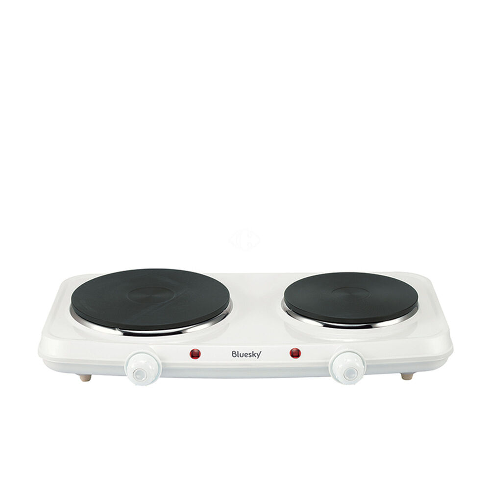 Anafe eléctrico Bluesky 2 hornallas 2500W BHP303- blanco