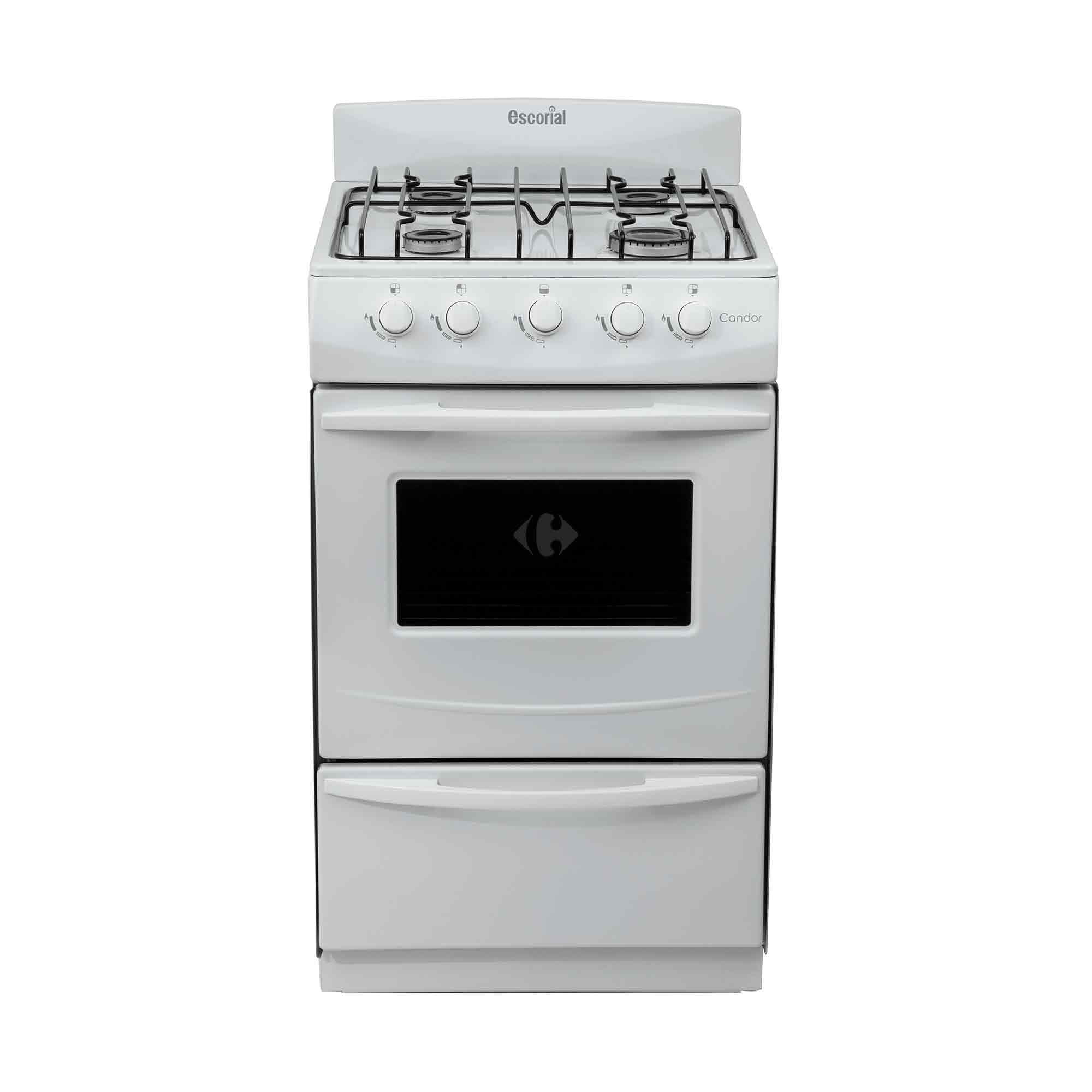Cocina A Gas Escorial Candor S2 51 Cm (Ge) – 4 Hornallas