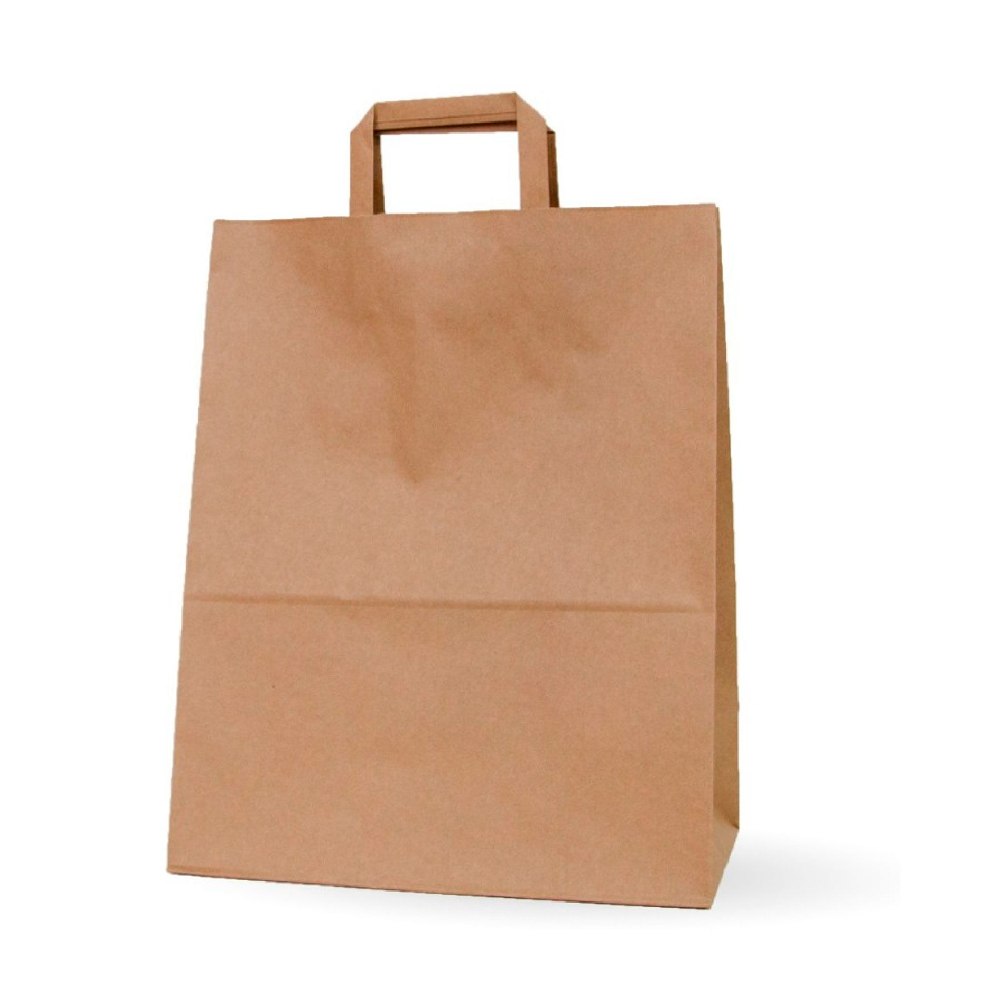 Bolsa marrón rubí kraft grande