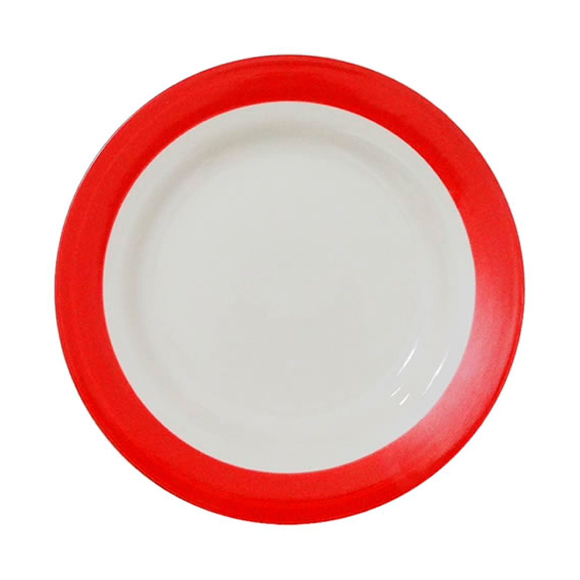Plato Biona de postre Aquarea 18 cm. Rojo