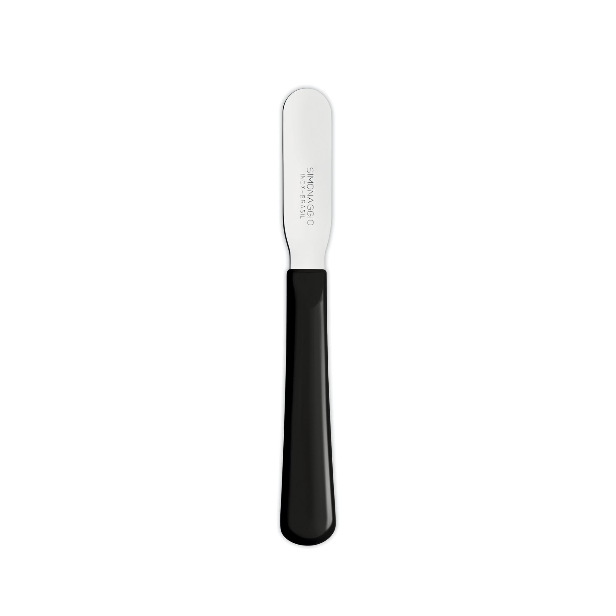 Cuchillo untador Carrefour sintonía mango negro 3 u.