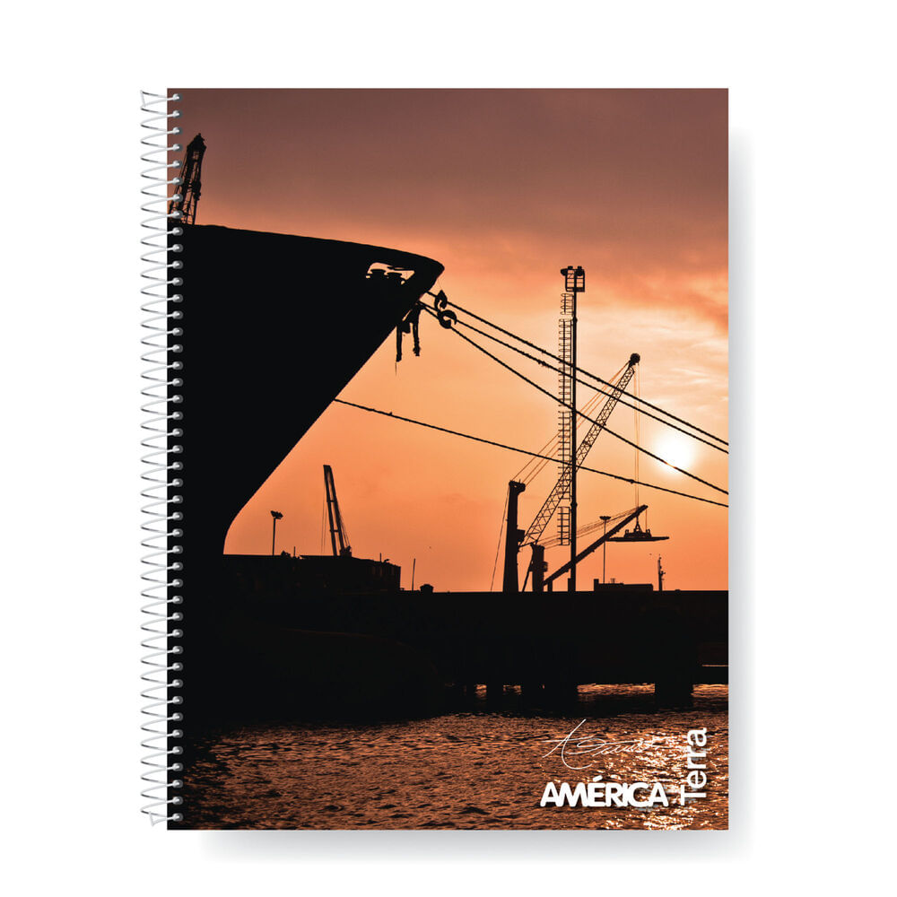 Cuaderno cuadriculado América terra 80 hojas