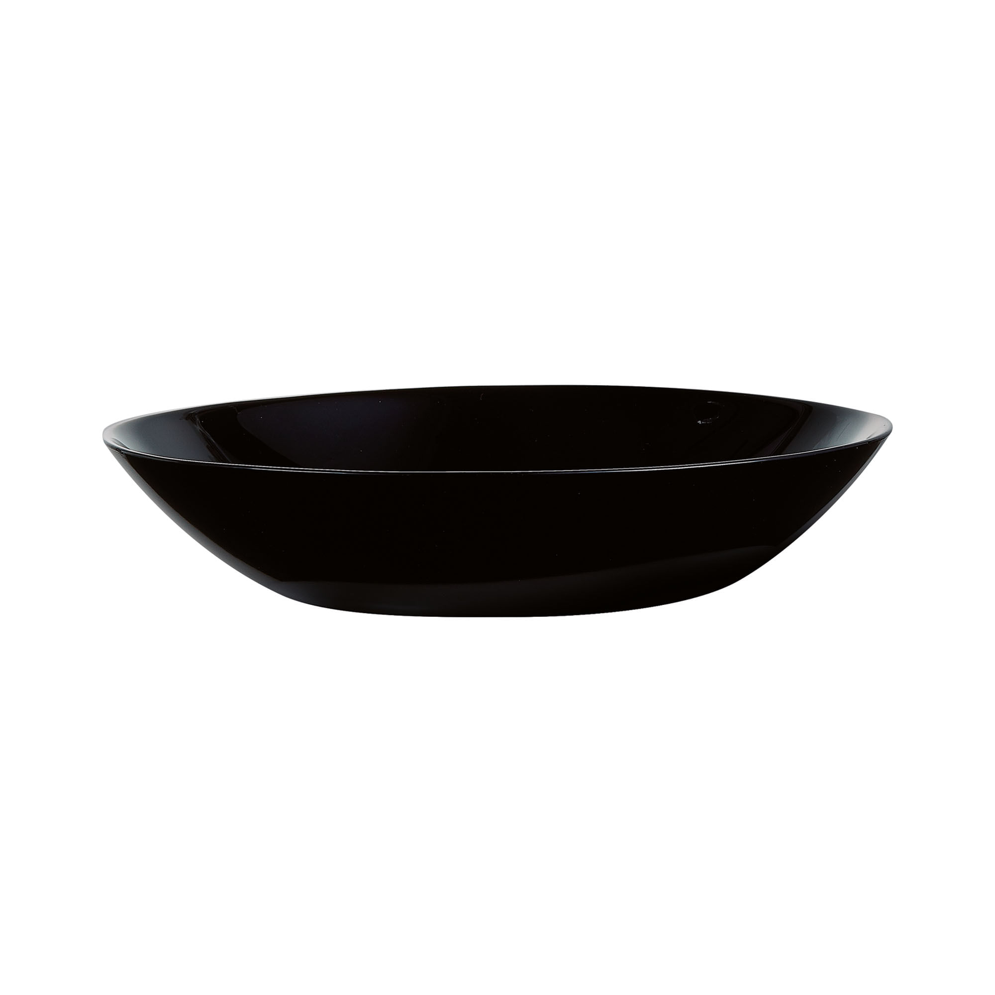Plato Hondo Luminarc Linea Diwali Noir 20 Cm Negro