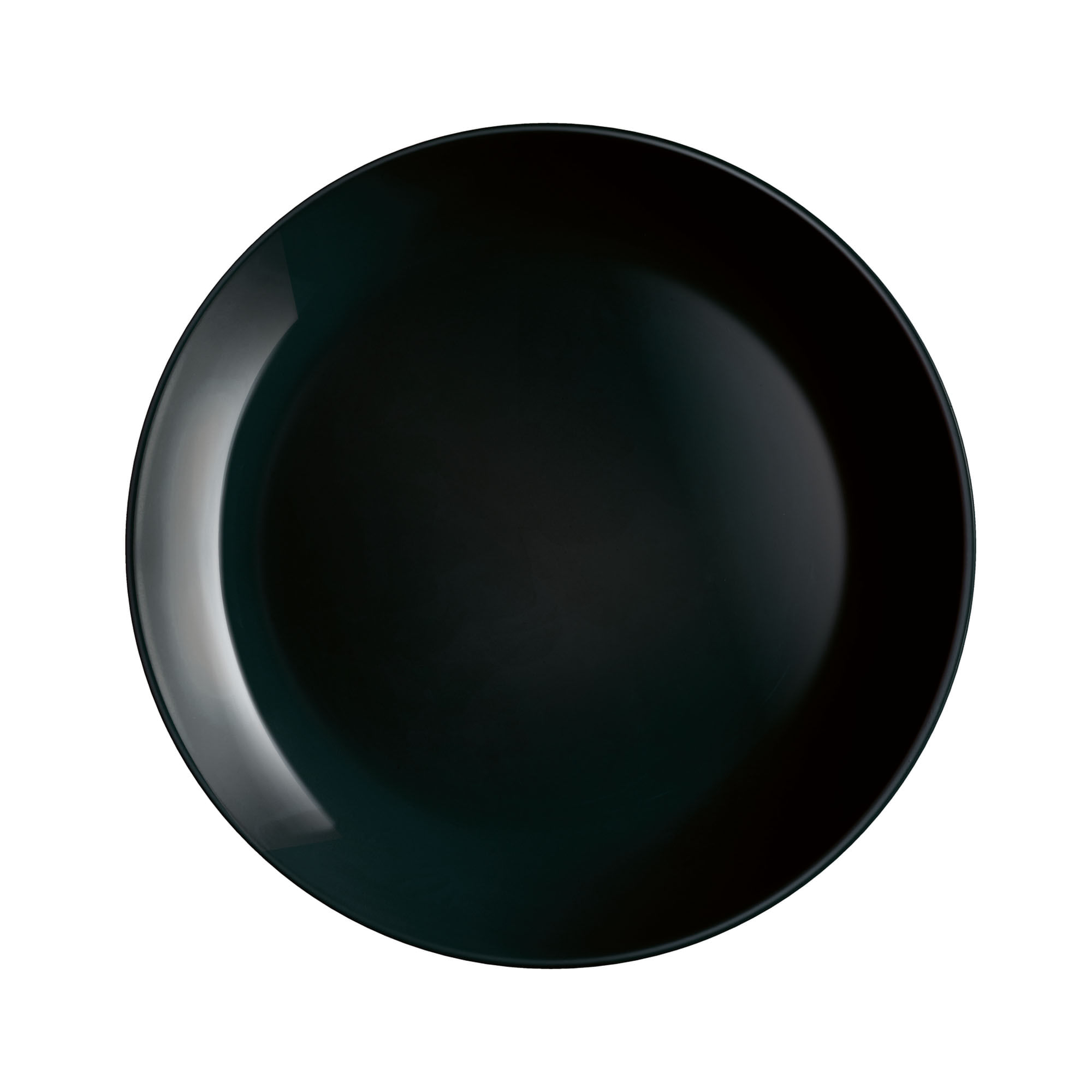Plato Playo Luminarc Linea Diwali Noir Negro