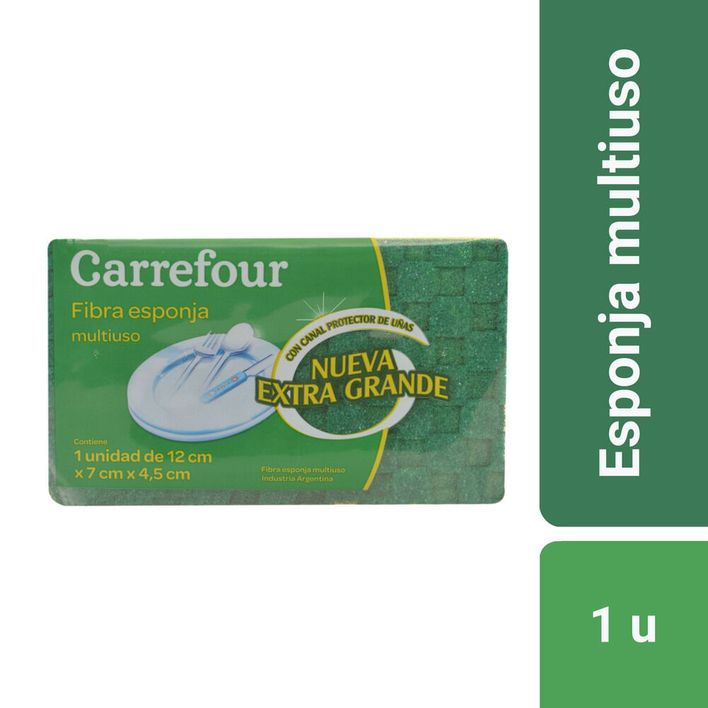 Esponja Carrefour multiuso extra grande 1 u.
