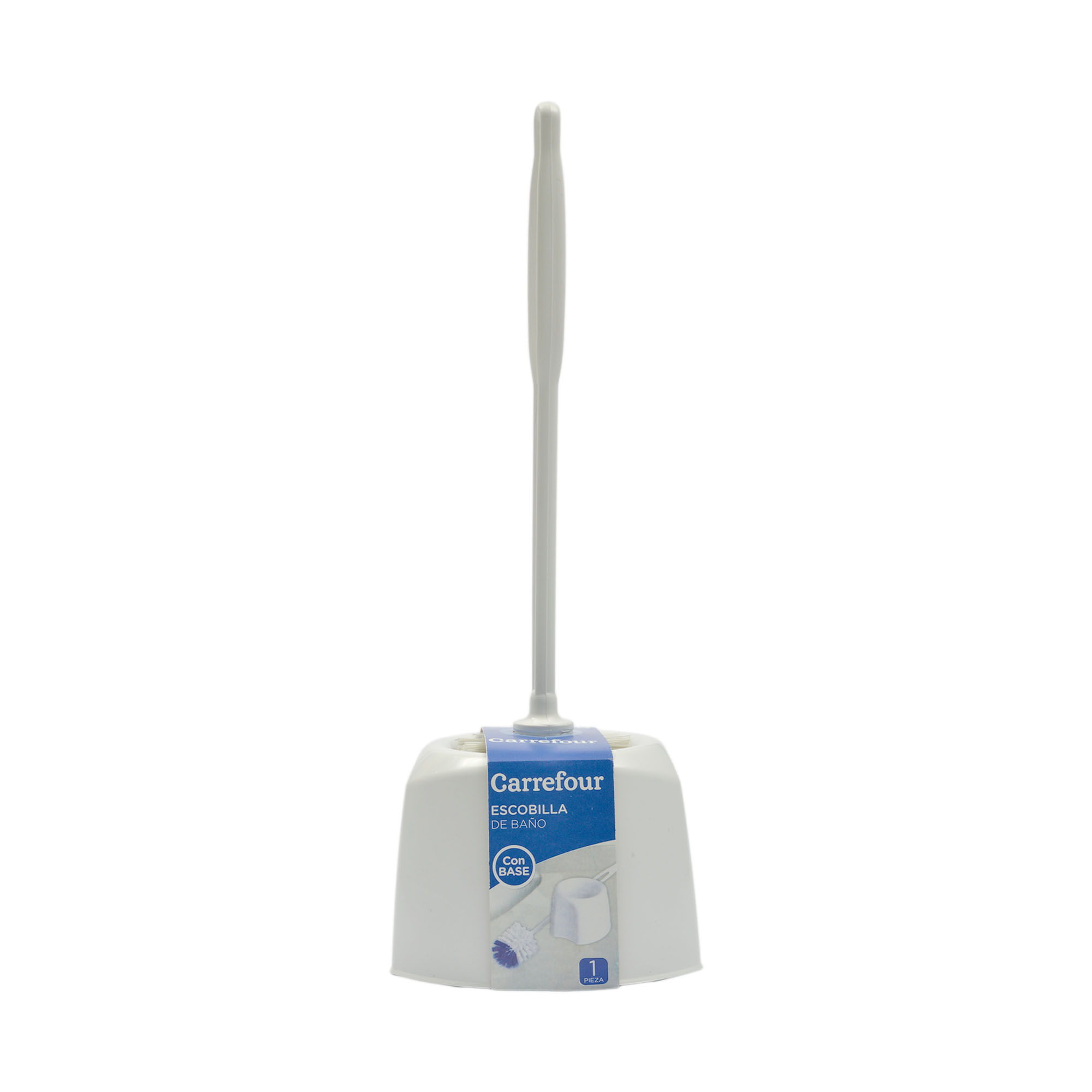 Escobilla de baño Carrefour con depósito 1 u.
