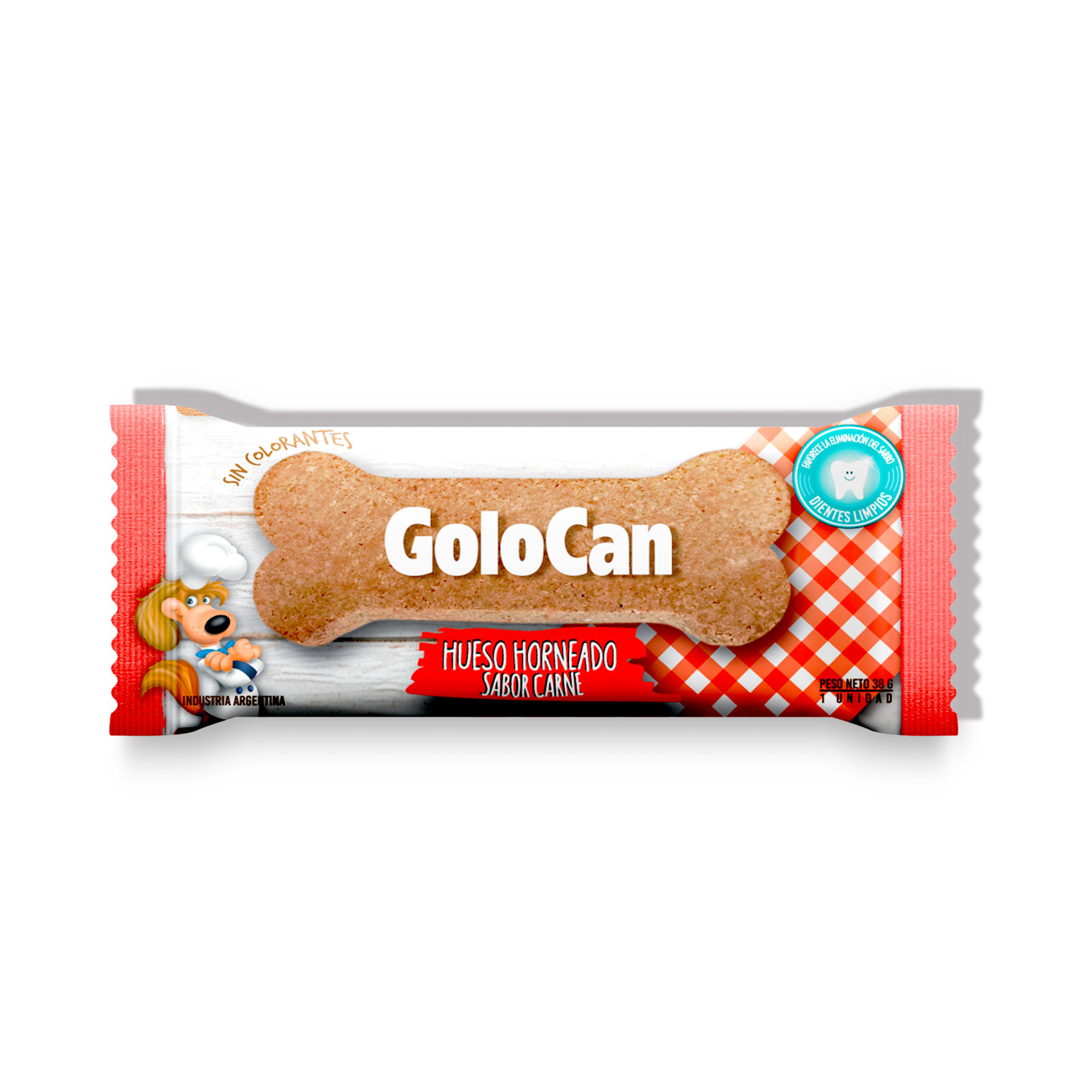 Hueso de carne para perro x uni. GoloCan