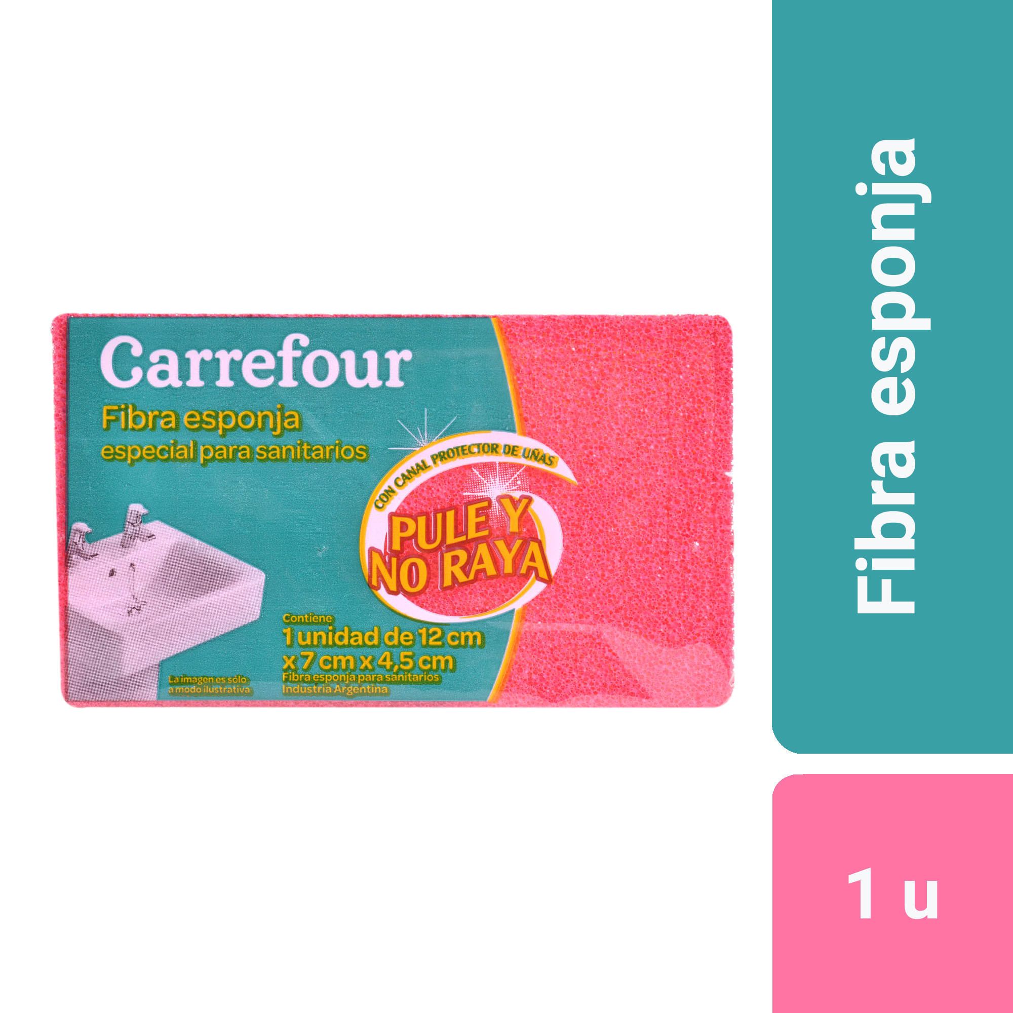 Esponja Carrefour para sanitarios 1 u.