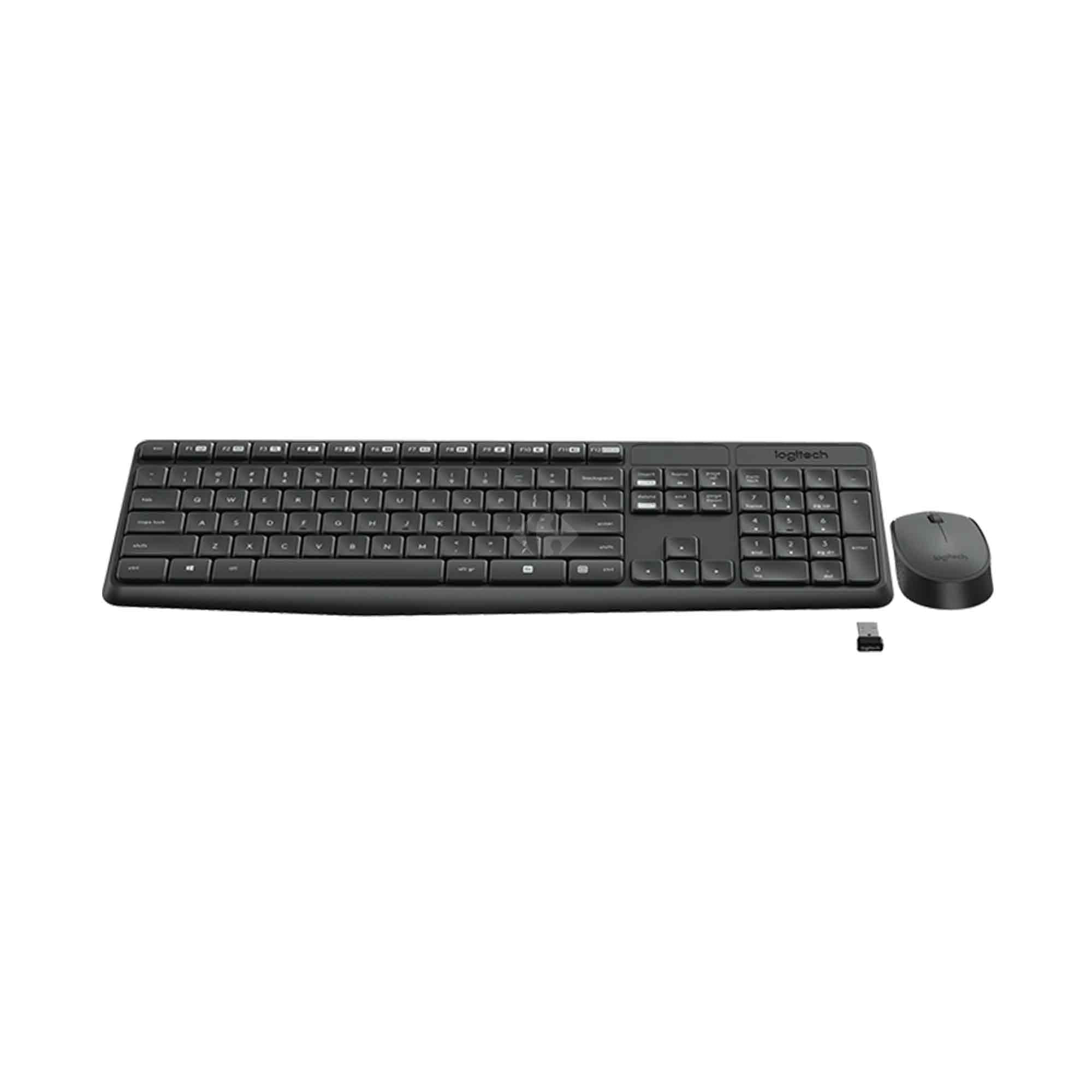 Teclado y mousse inalambrico Logitech MK235 negro