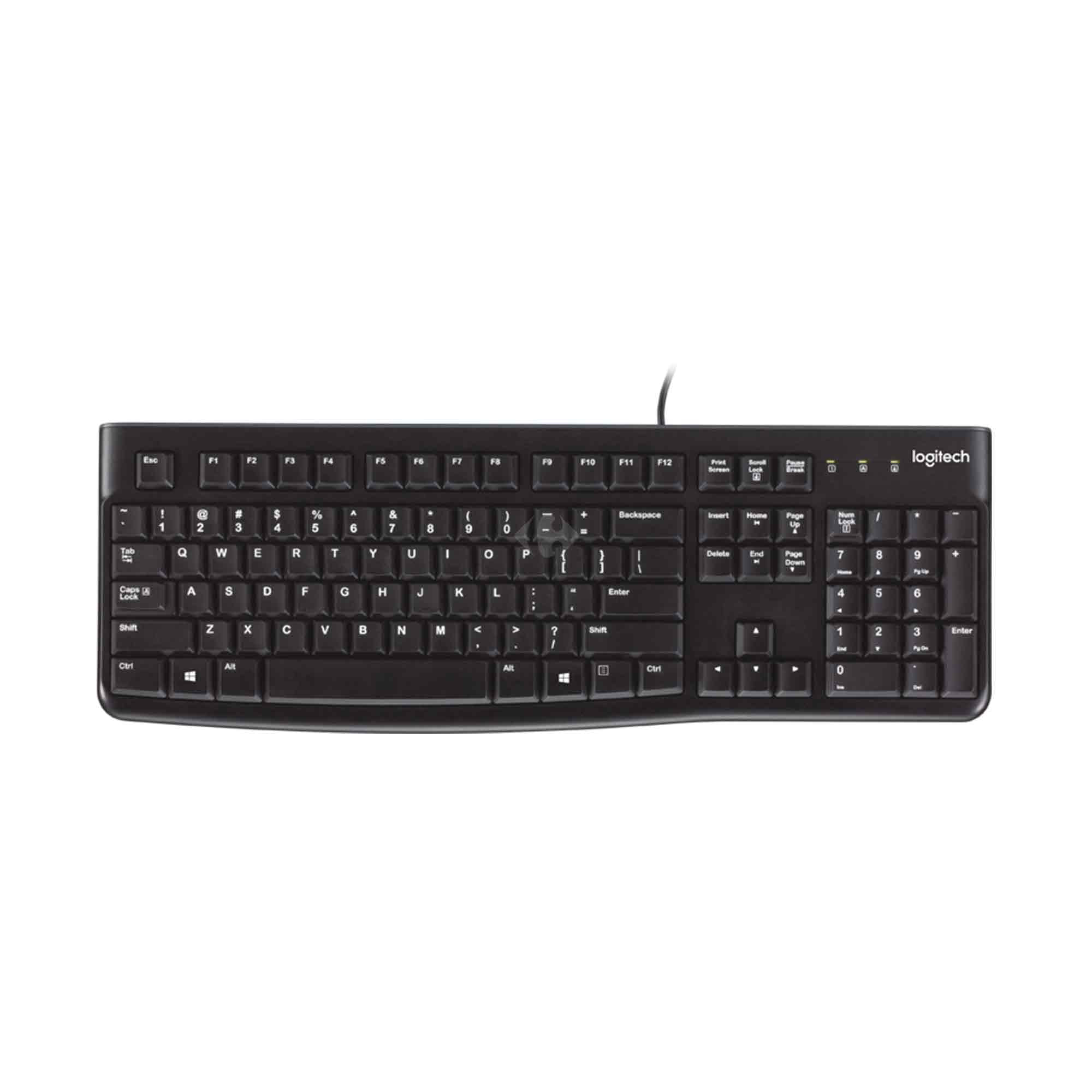 Teclado USB Logitech K120 negro