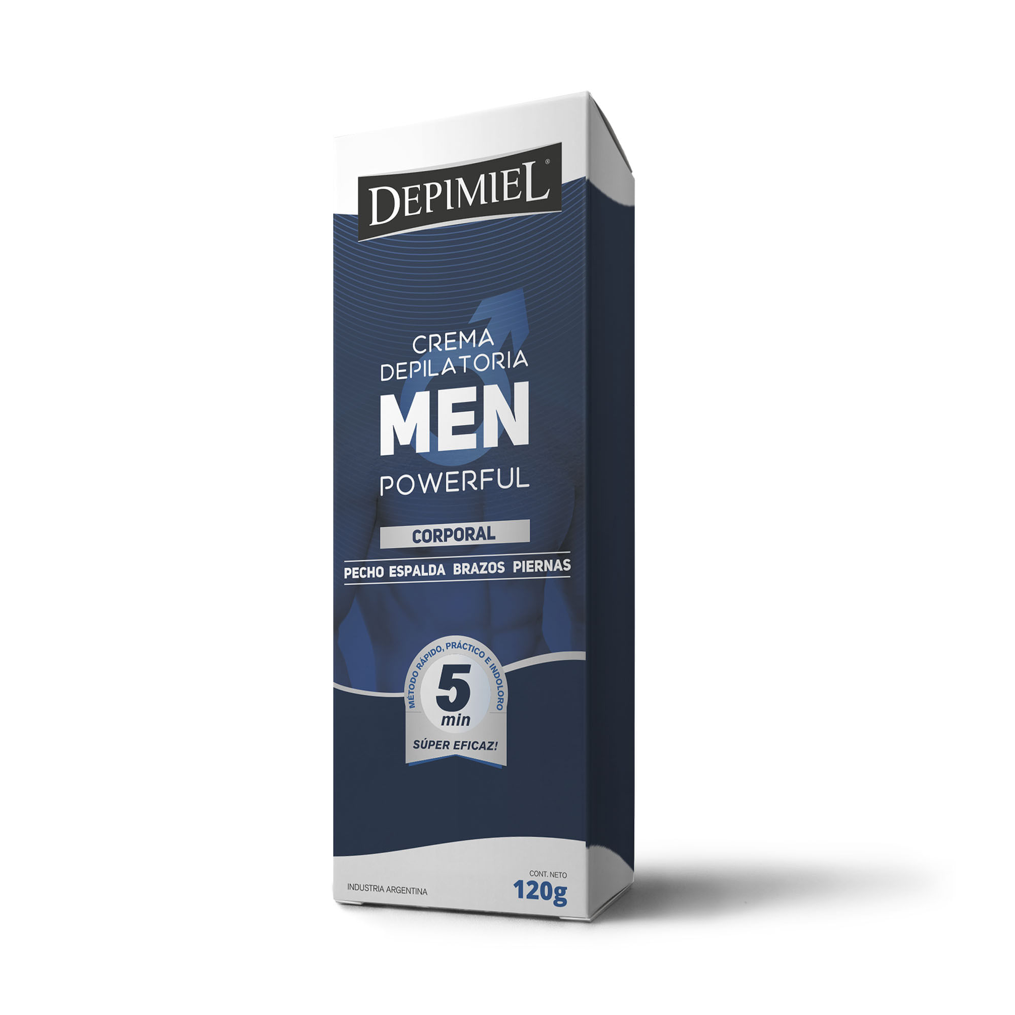 Crema depilatoria men cuerpo Depimiel 120 g.