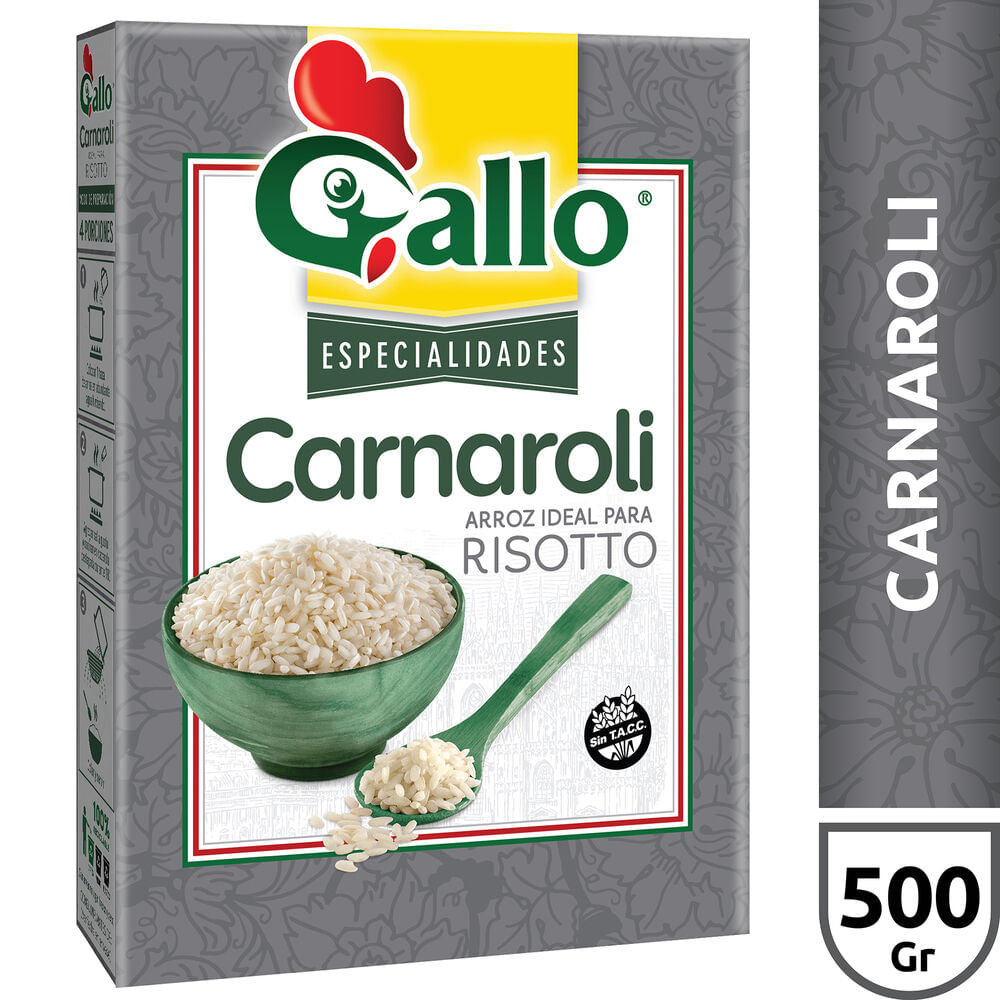 Arroz carnaroli Gallo 500 g.