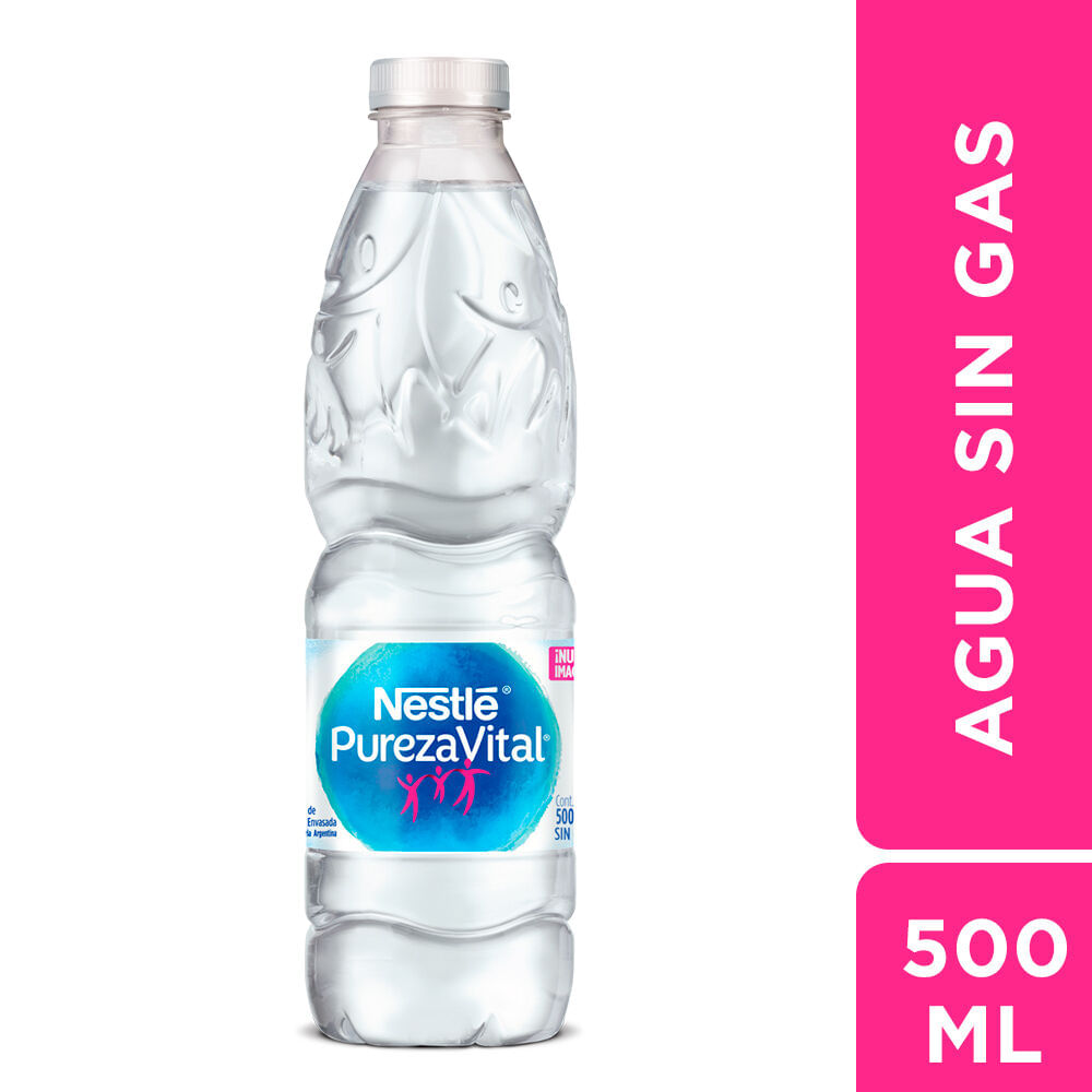 Agua Sin Gas Nestle Pureza Vital 500 Cc