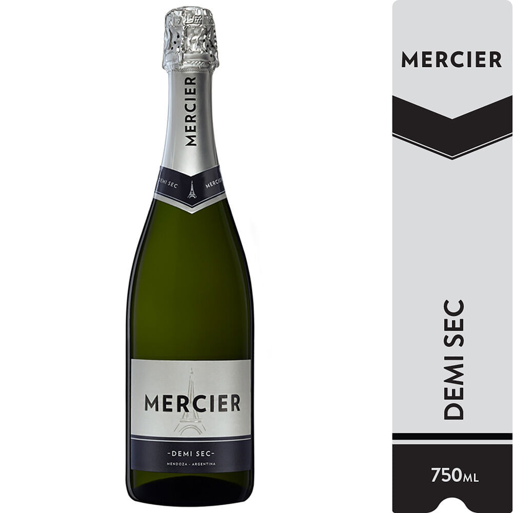 Espumante Mercier demi sec 750 ml.