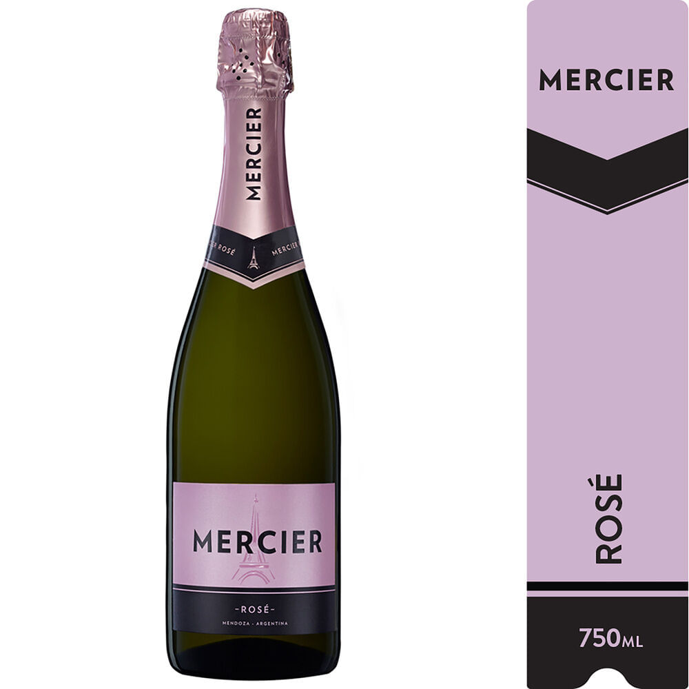 Espumante Mercier rosado 750 ml.