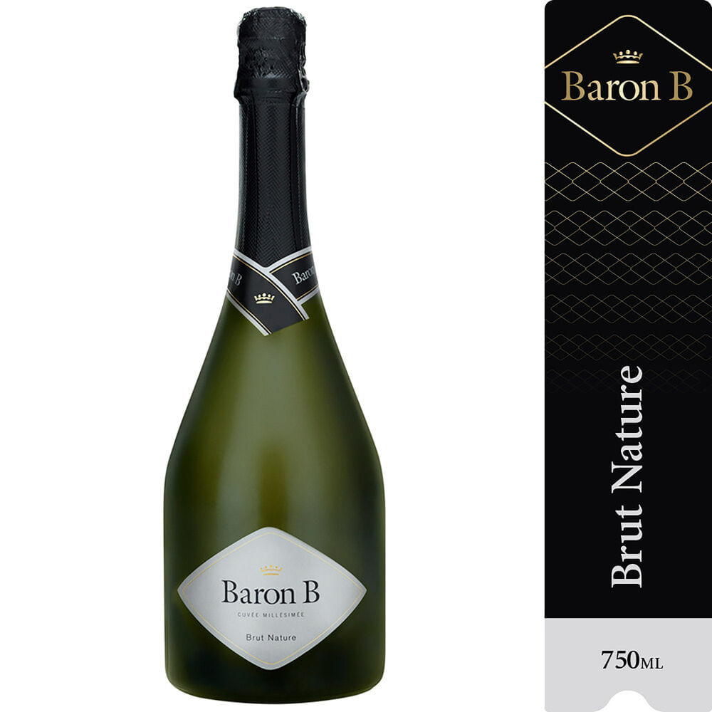 Espumante Baron B brut nature 750 ml.