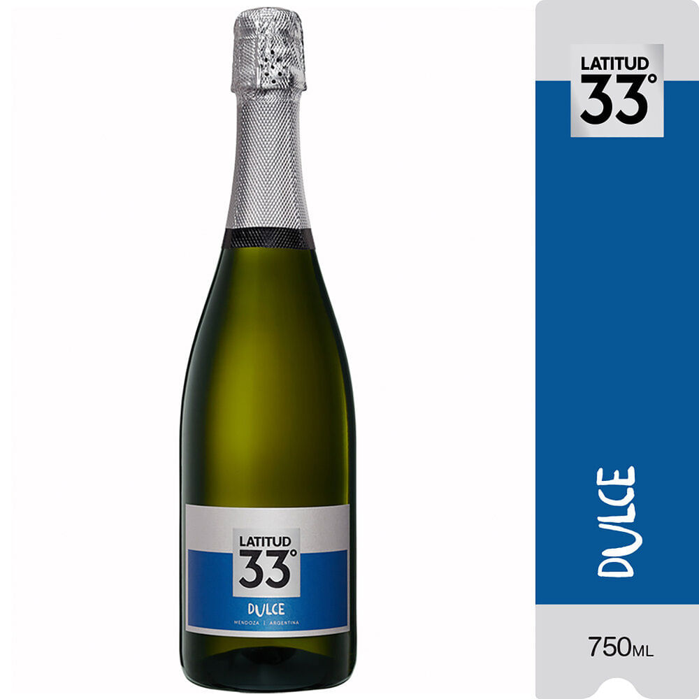Espumante Latitud 33° Dulce 750 Ml