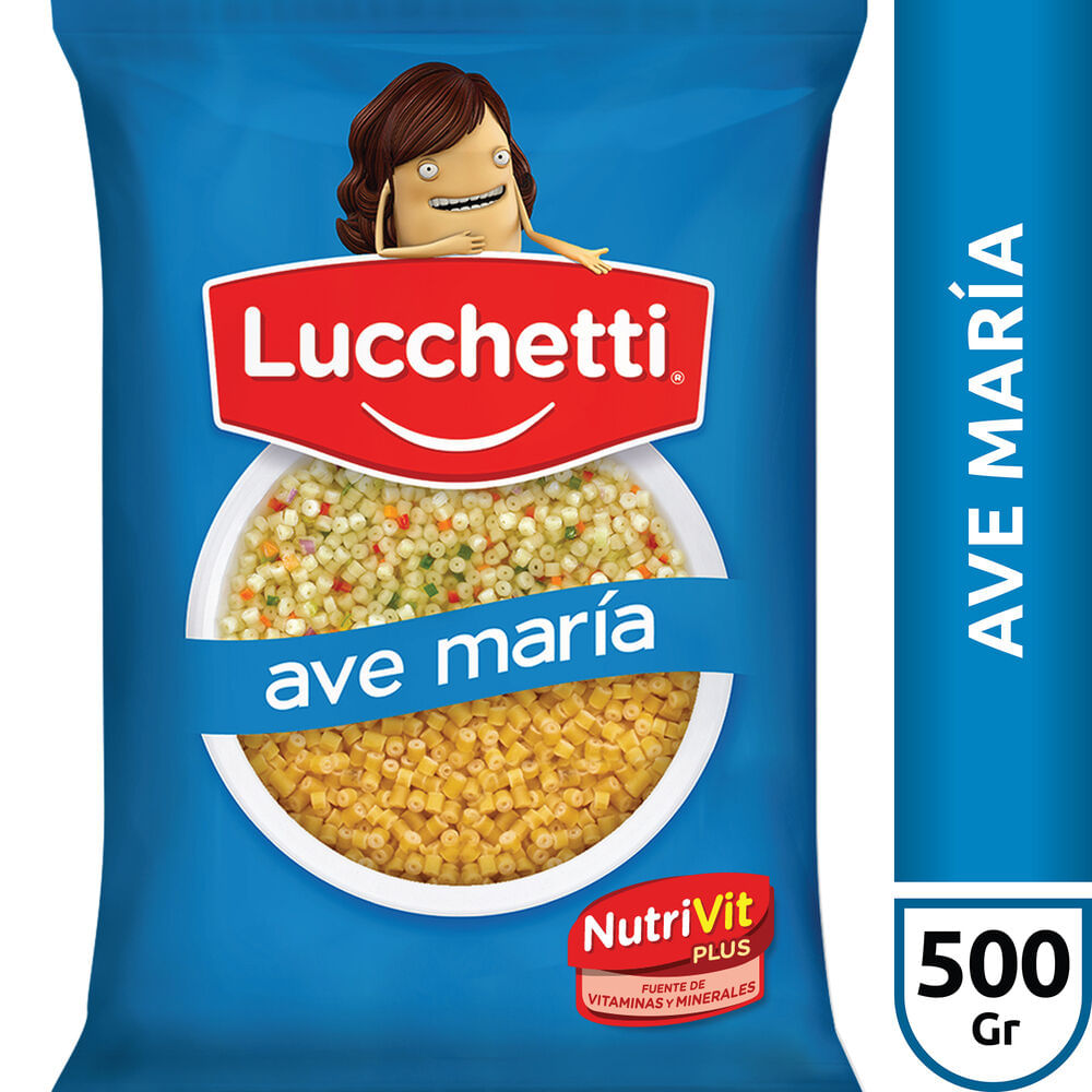 Fideos Soperos Ave Maria Lucchetti 500gr