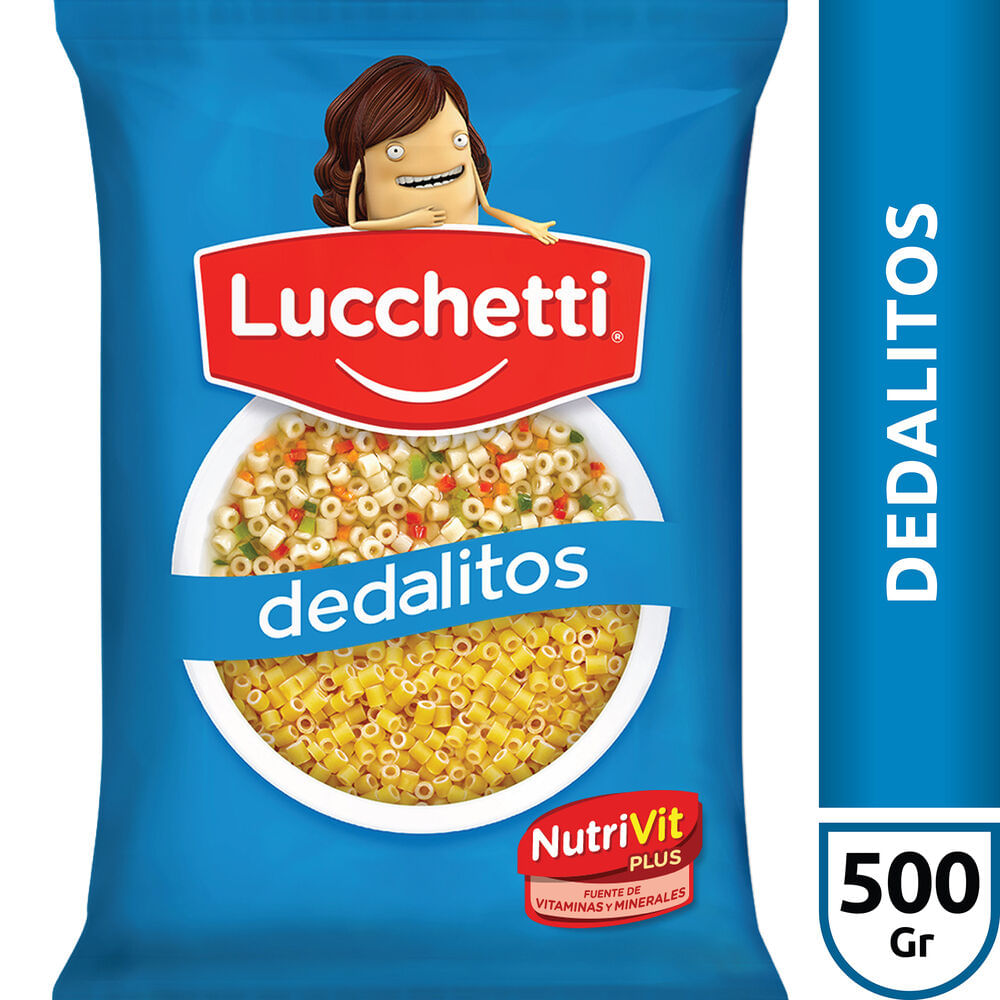 Fideos Soperos Dedalitos Lucchetti 500gr