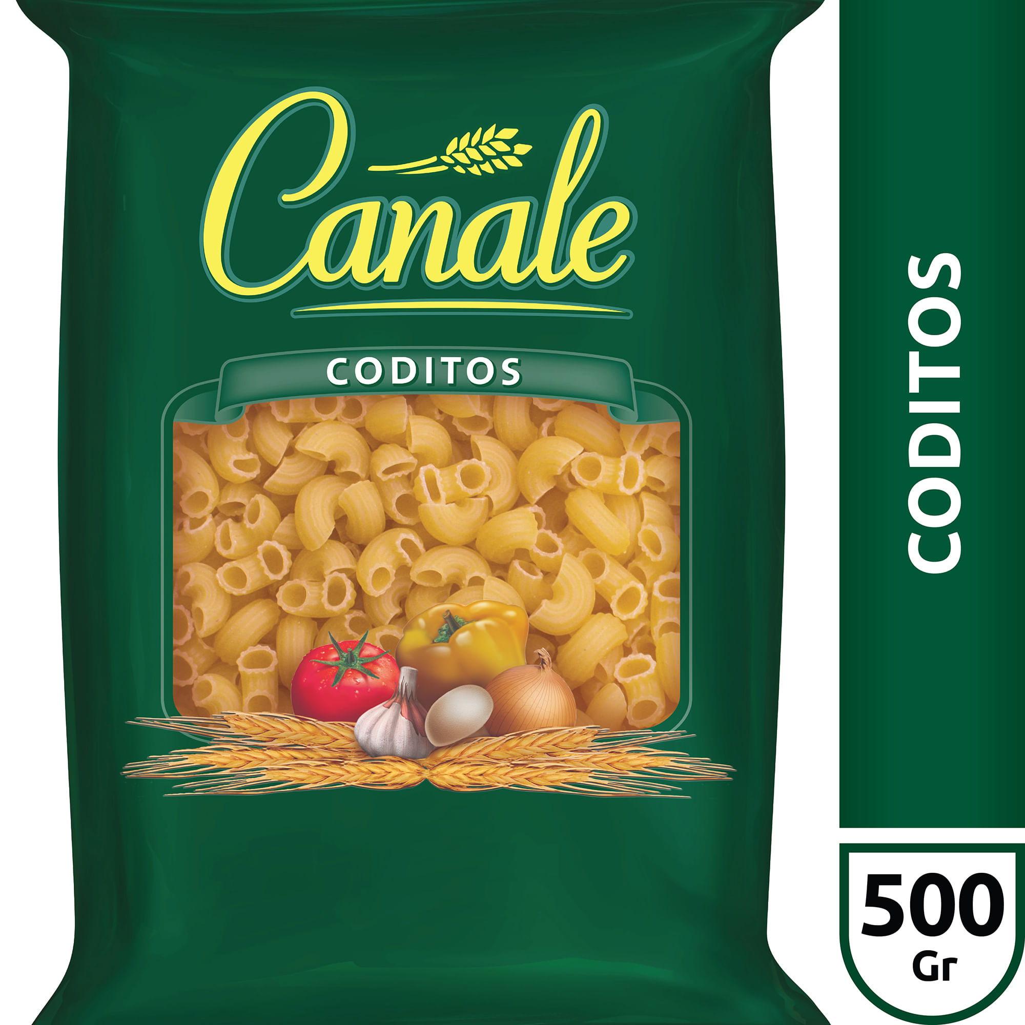 Fideos coditos Canale 500 g.