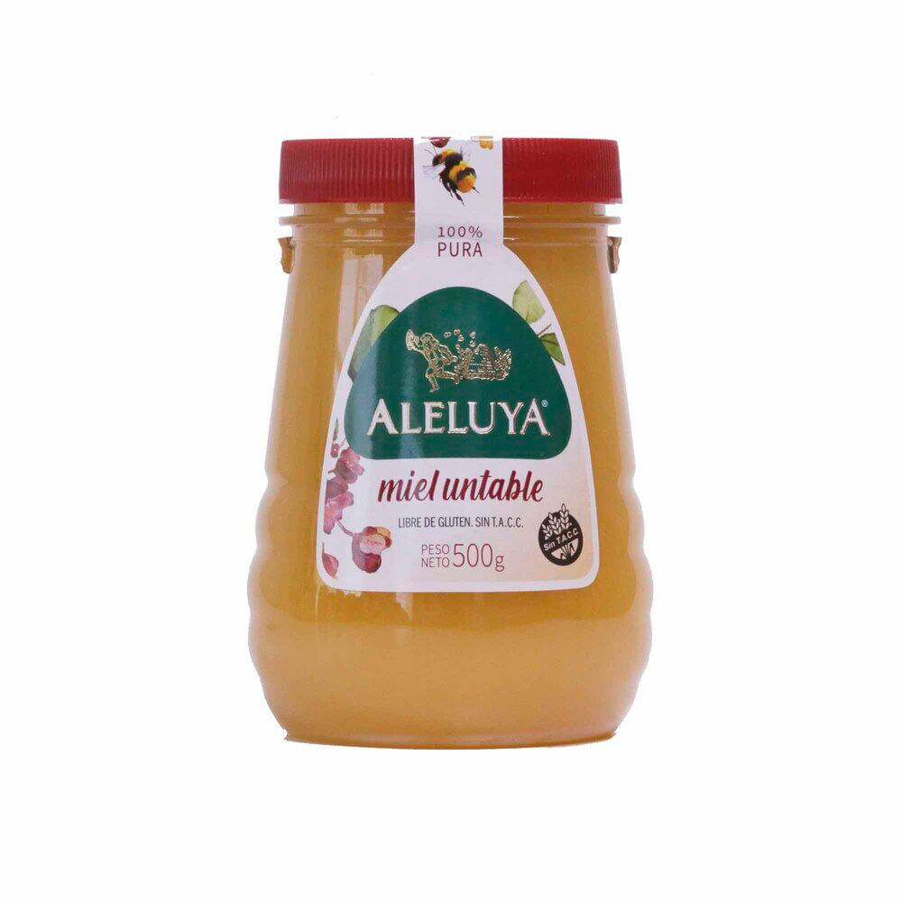 Miel untable Aleluya 500 g.