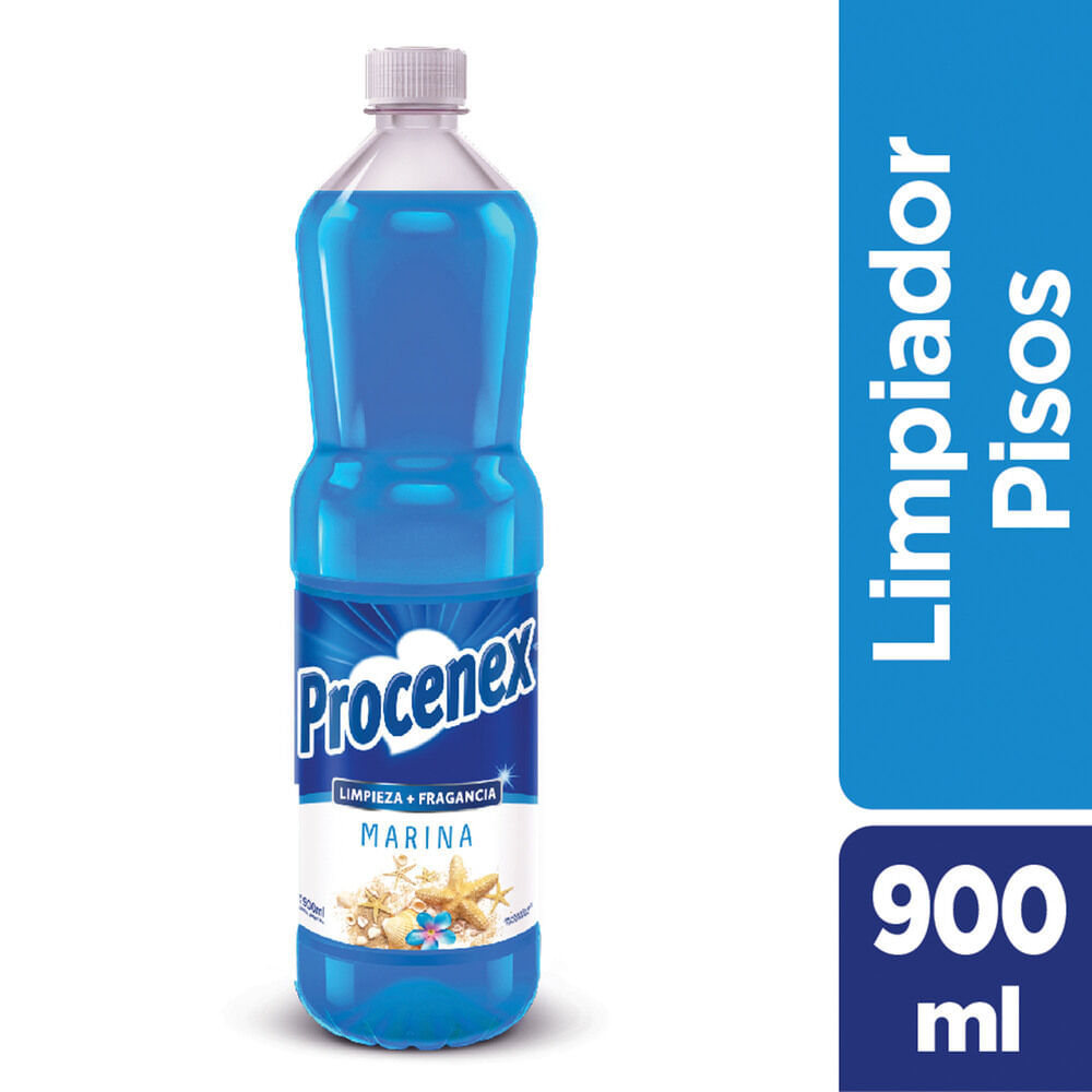 Limpiador líquido Procenex pisos marina 900 ml.