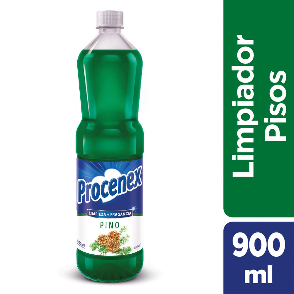 Limpiador líquido Procenex pisos pino 900 ml.