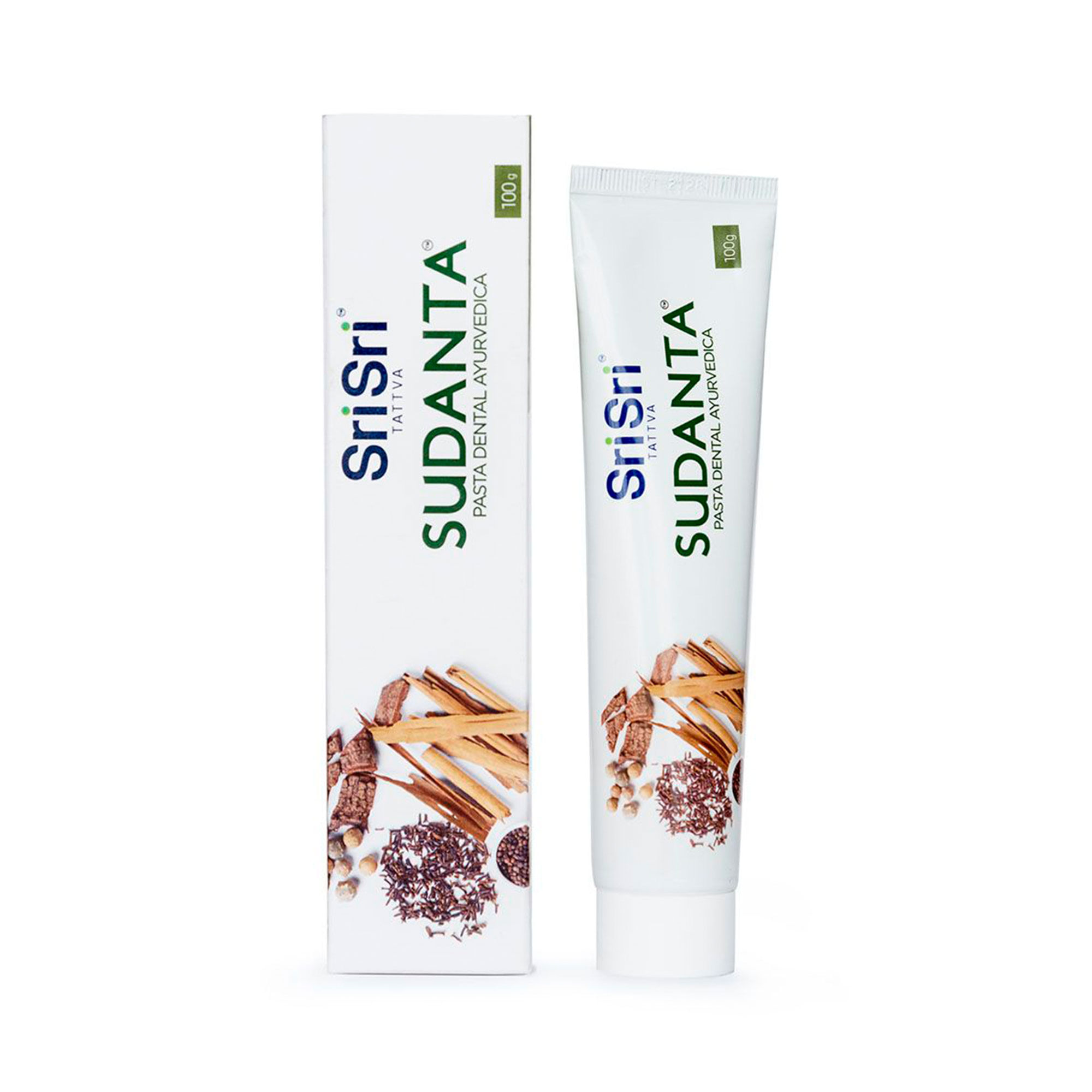 Pasta Dental Srisri Sudanta Sin Fluor 100g