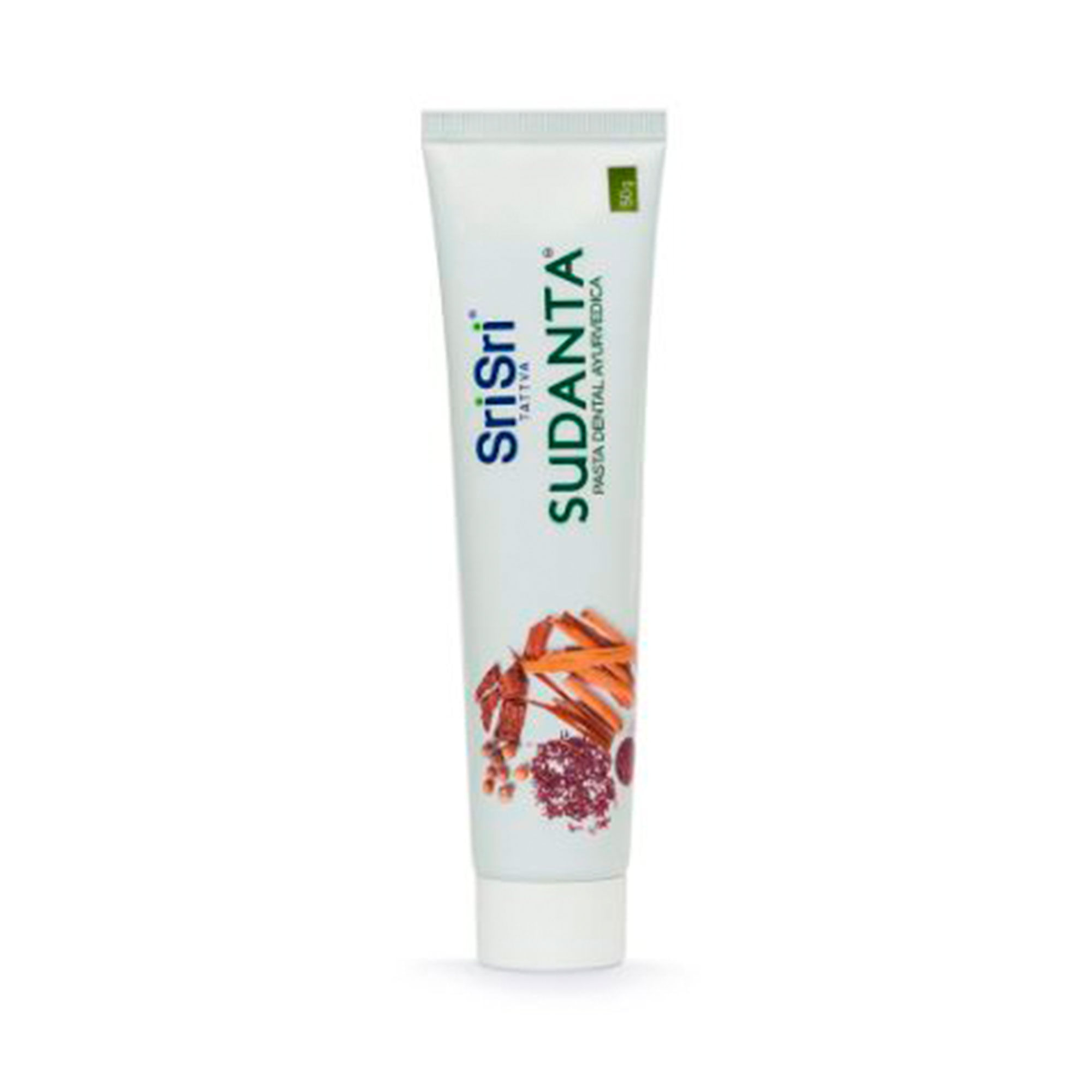 Crema Dental Sri Sri Tattva Ayurvédica Libre De Flúor 50gr