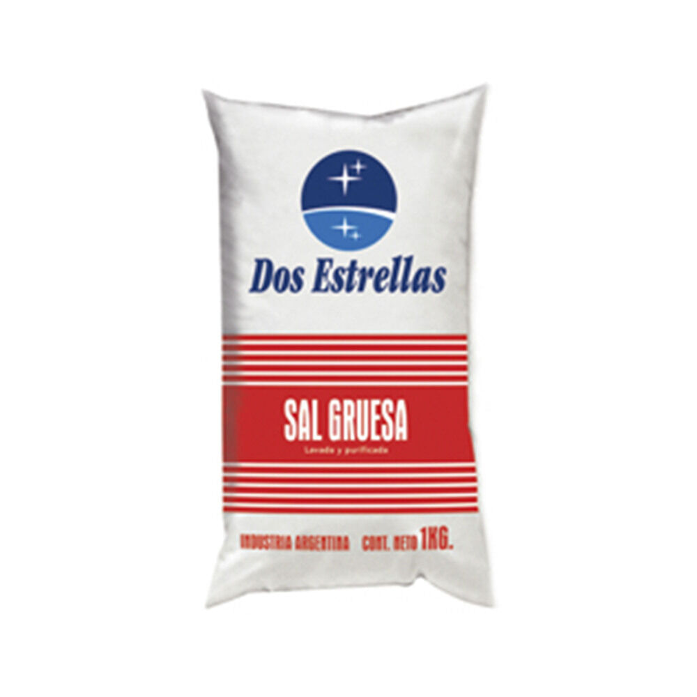 Sal gruesa Dos Estrellas 1 kg.