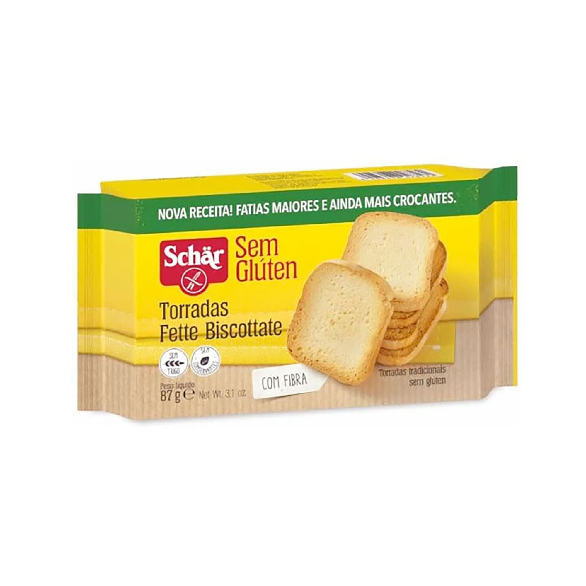 Tostadas Schar torradas sin TACC 87 g.