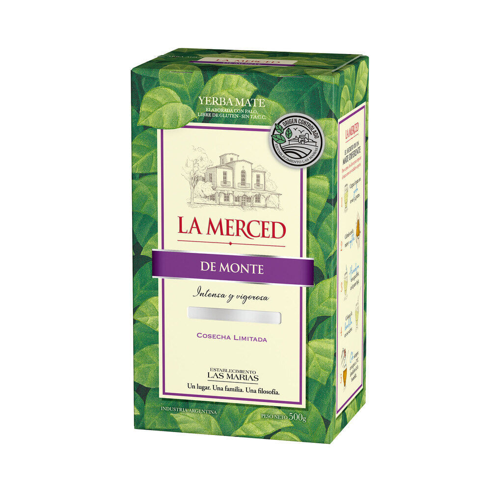 Yerba Mate La Merced Monte 500 G