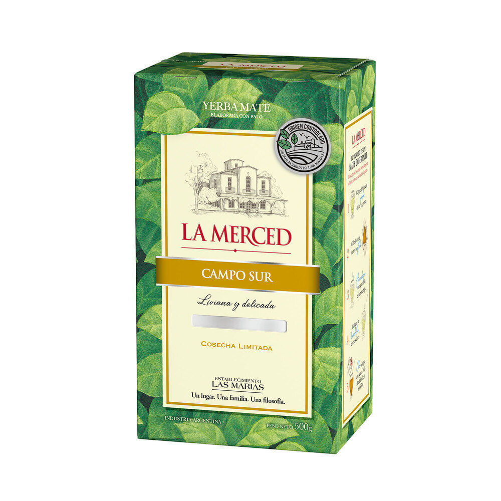 Yerba Mate La Merced Campo Sur 500 G
