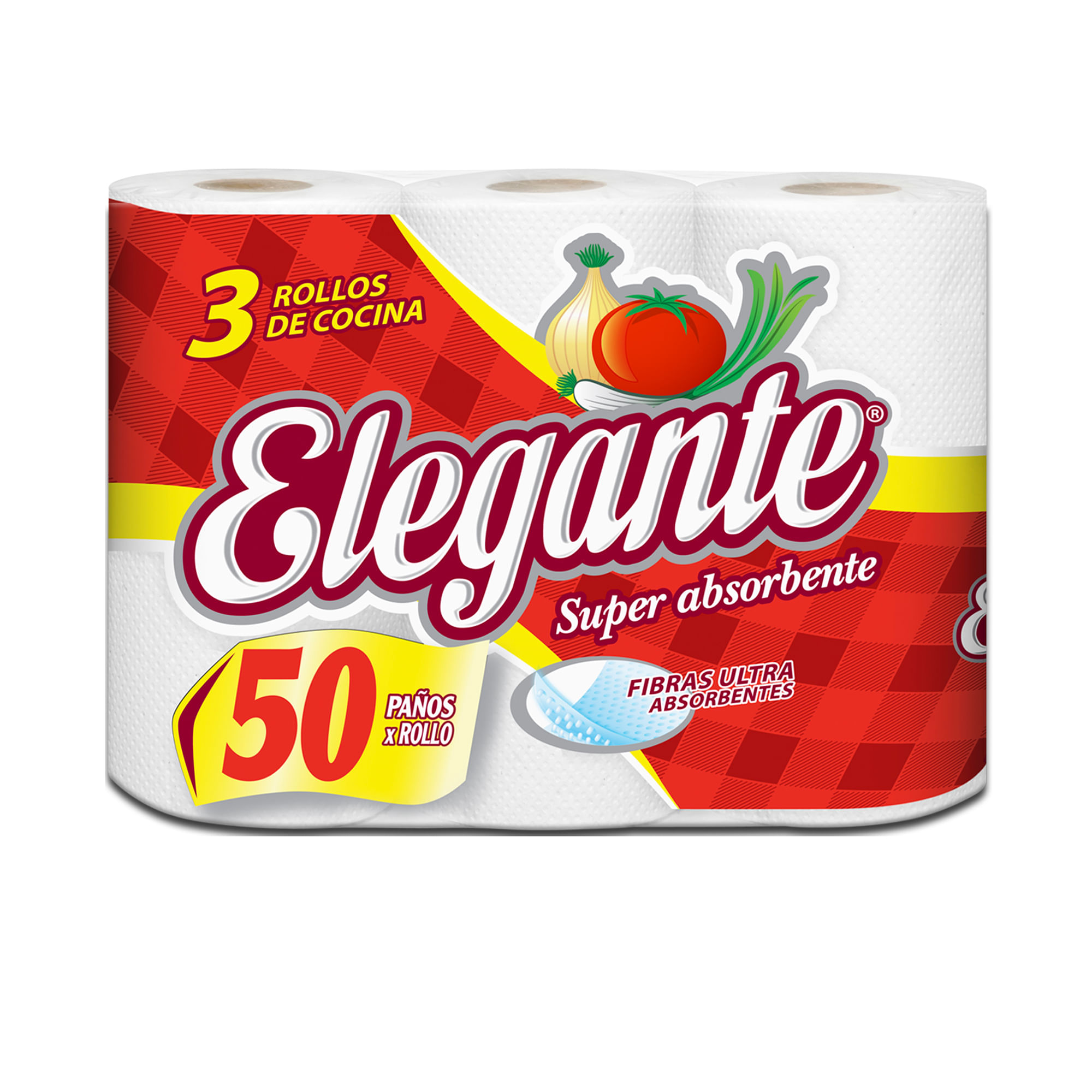 Rollo De Cocina Elegante 3x50 Hojas