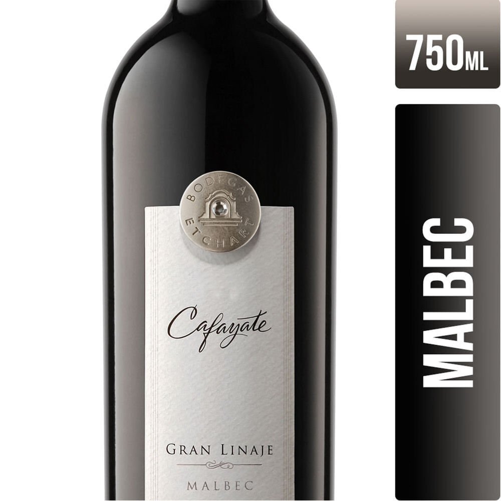Vino tinto Malbec Cafayate Gran Linaje 750 ml