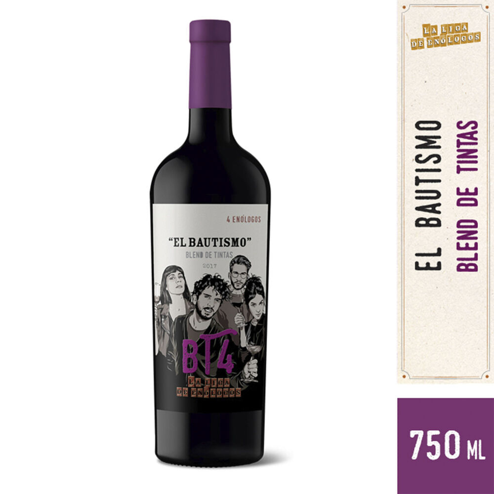 Vino tinto fino Blend El Bautismo 750 ml