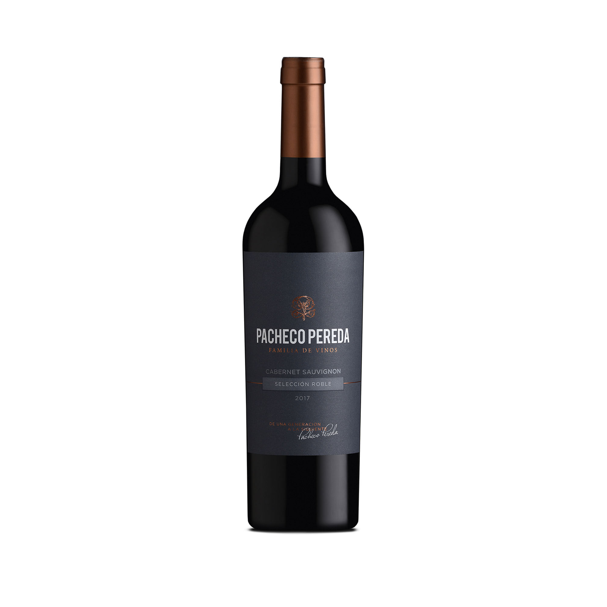 Vino tinto Cabernet Savignon Pacheco Pereda selección roble 750 ml