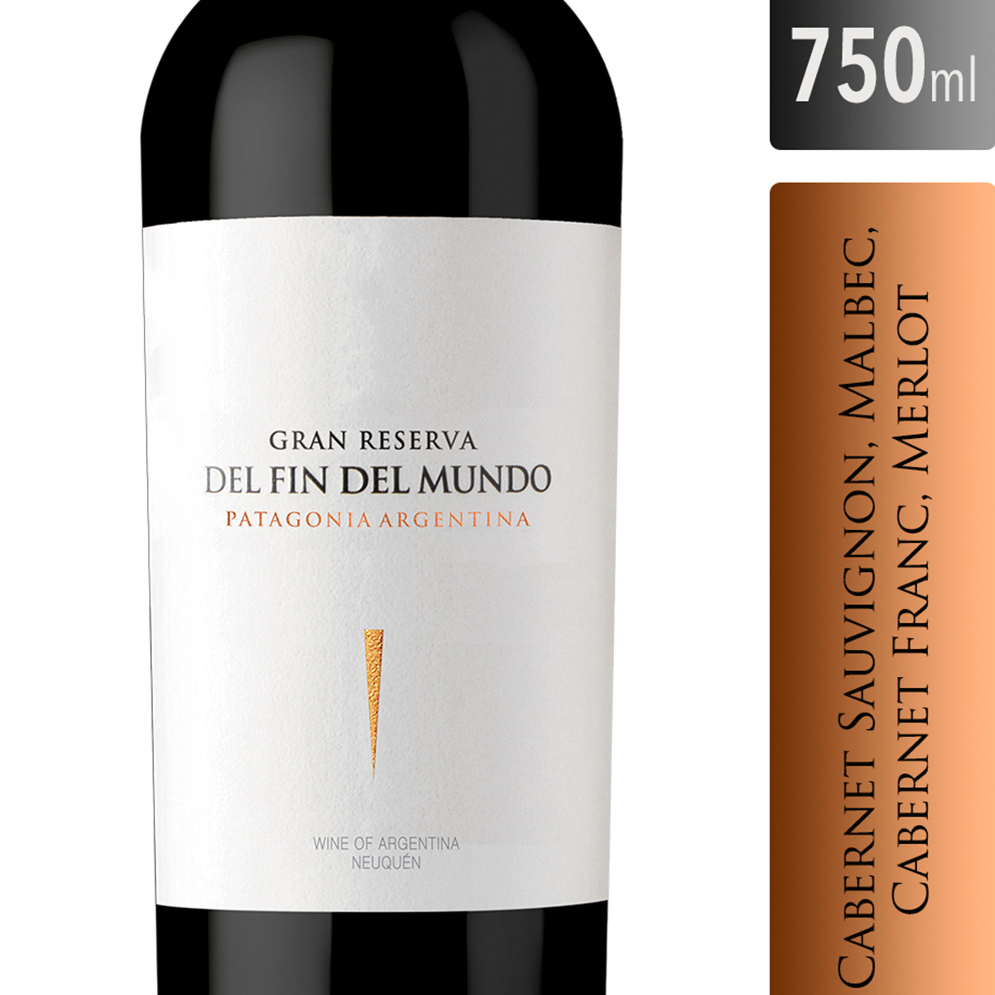 Vino tinto Del fin del Mundo 750 ml