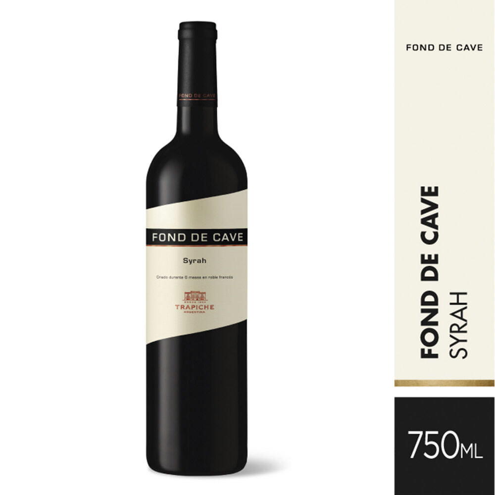 Vino tinto Syrah Fond de Cave 750 ml