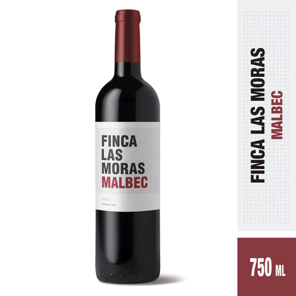 Vino tinto Malbec Finca Las Moras 750 ml