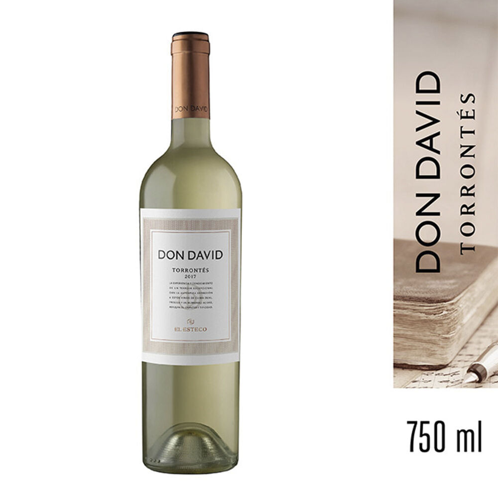 Vino blanco Torrontés Don David 750 ml