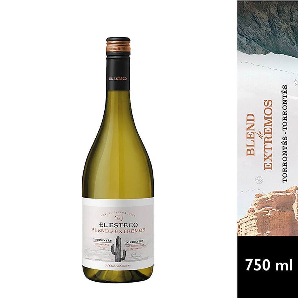Vino blanco Torrontés Blend El Estaco 750 ml