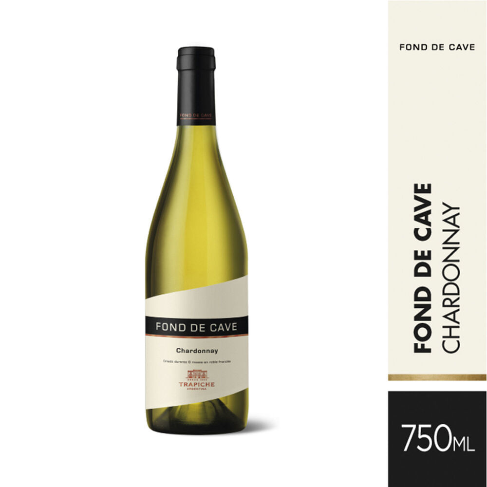 Vino blanco Chardonnay Fond de Cave 750 ml