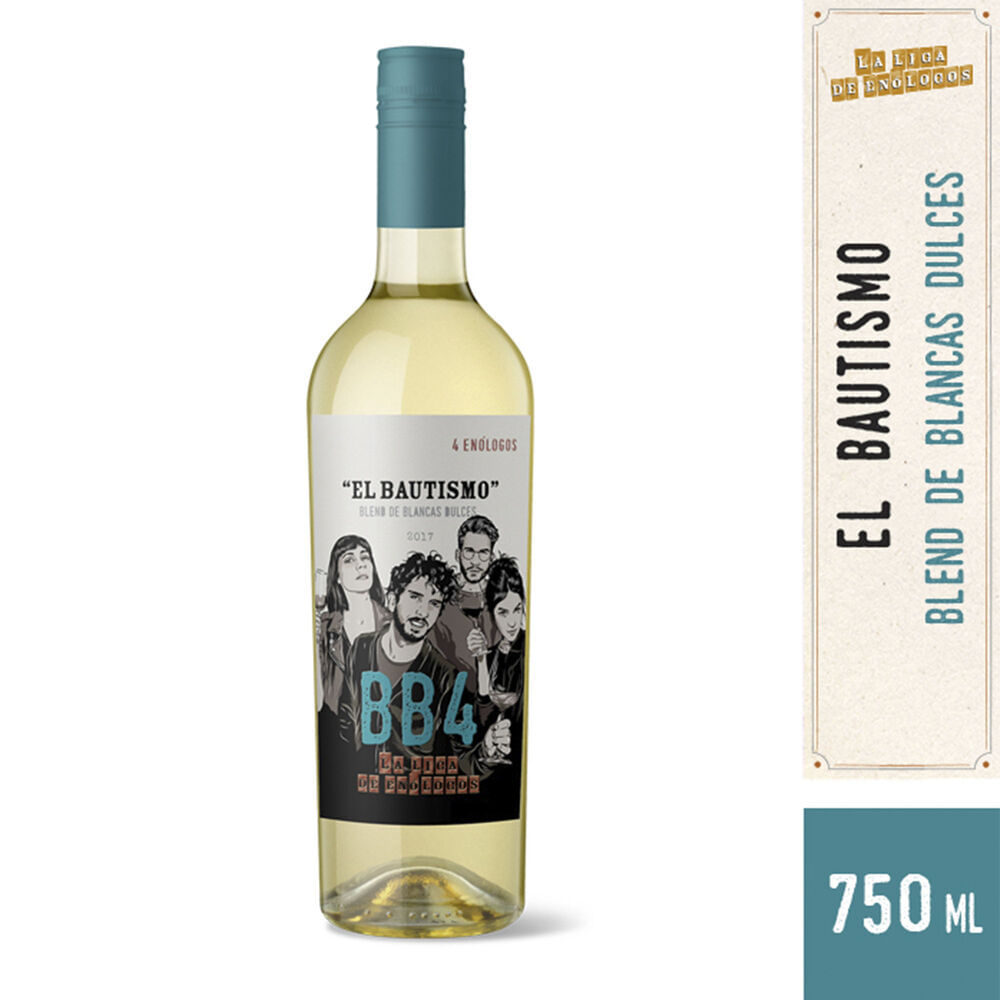 Vino fino blanco Blend El Bautismo 750 ml