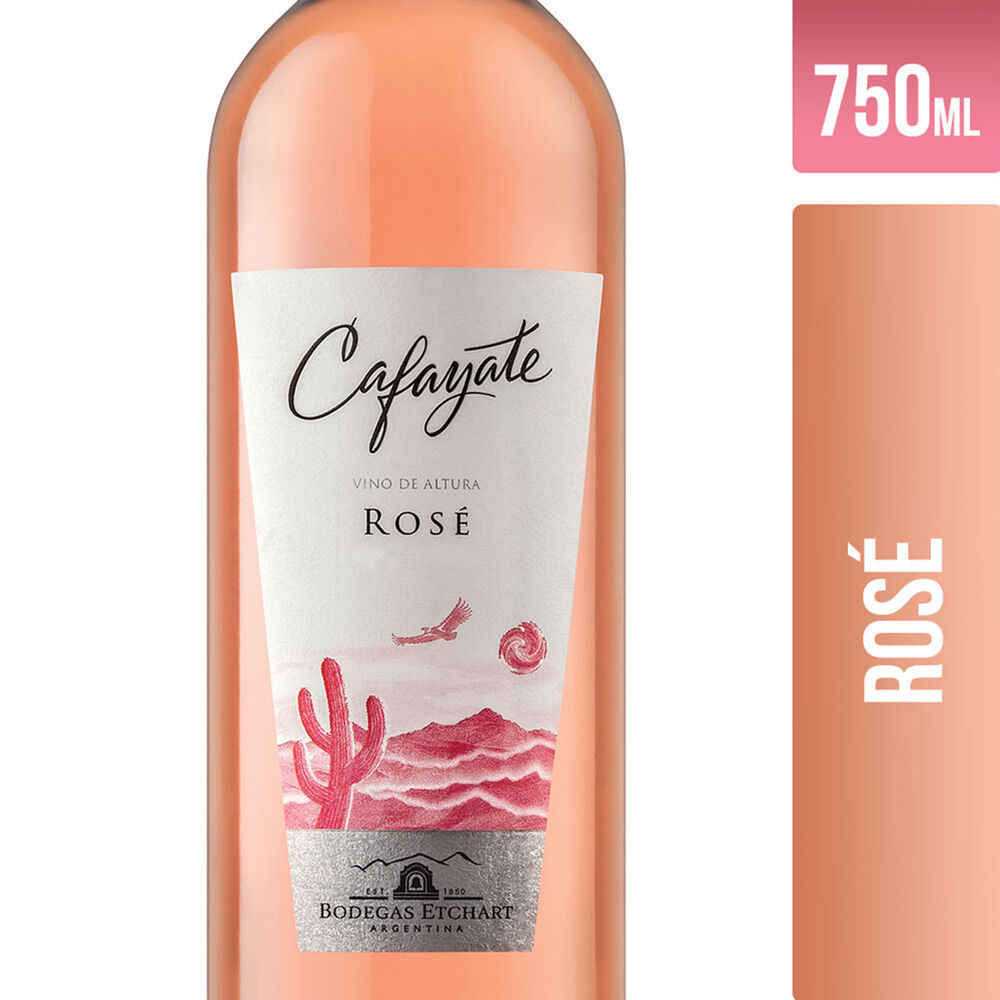 Vino rosado Malbec - Rosé Cafayate 750 ml