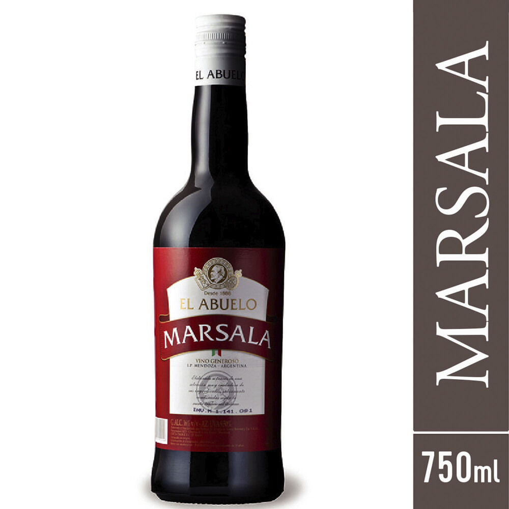 Vino marsala El Abuelo 750 cc.